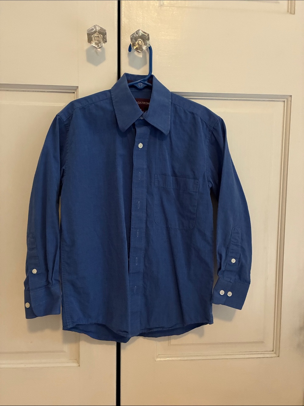 Nordstrom Boys Blue Button-Down Shirt